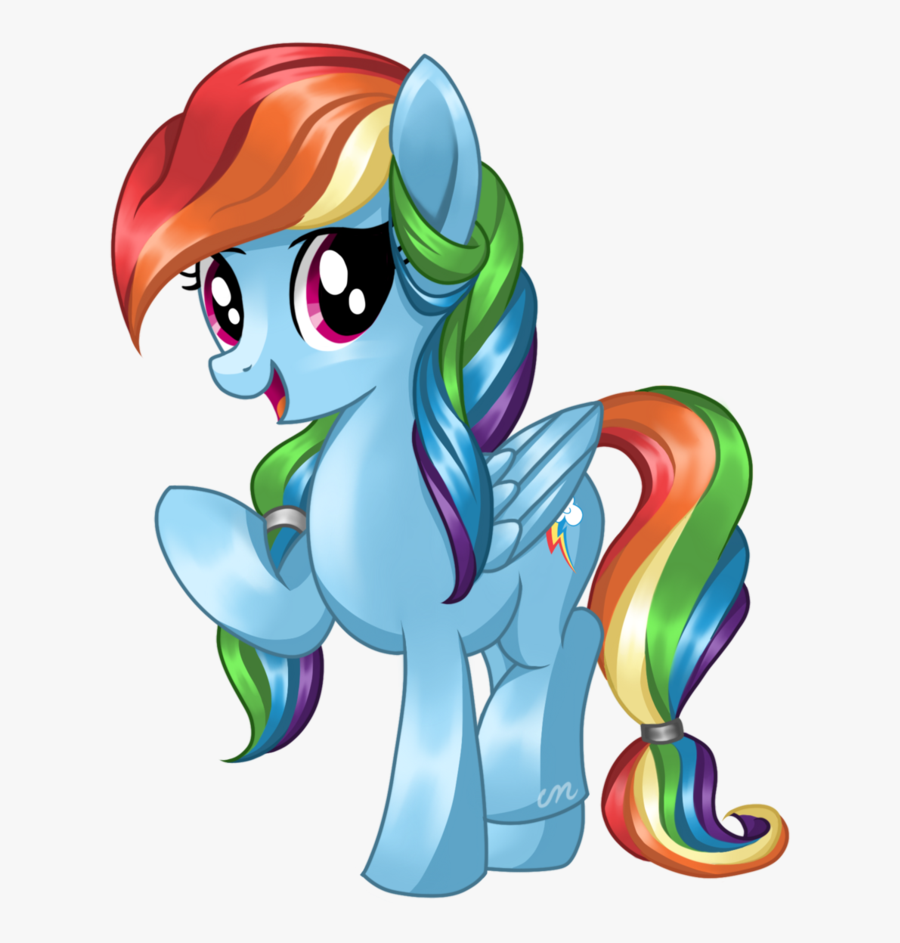 Mlp Rainbow Dash Mane Clipart , Png Download - My Little Pony Rainbow Dash, Transparent Clipart