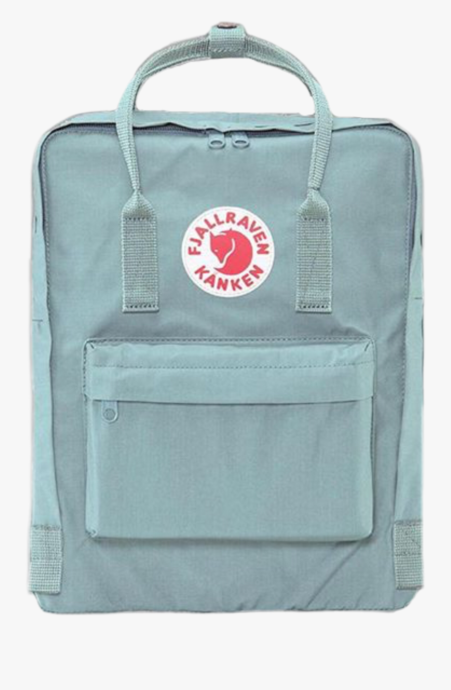 #cute #backpack #fjallravenkanken #aesthetic #babyblue - Blue Kanken Backpack, Transparent Clipart