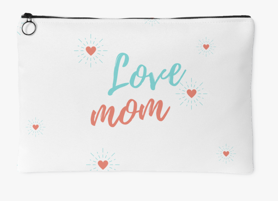 Clip Art Love Mom Quotes Pouch - Wallet, Transparent Clipart