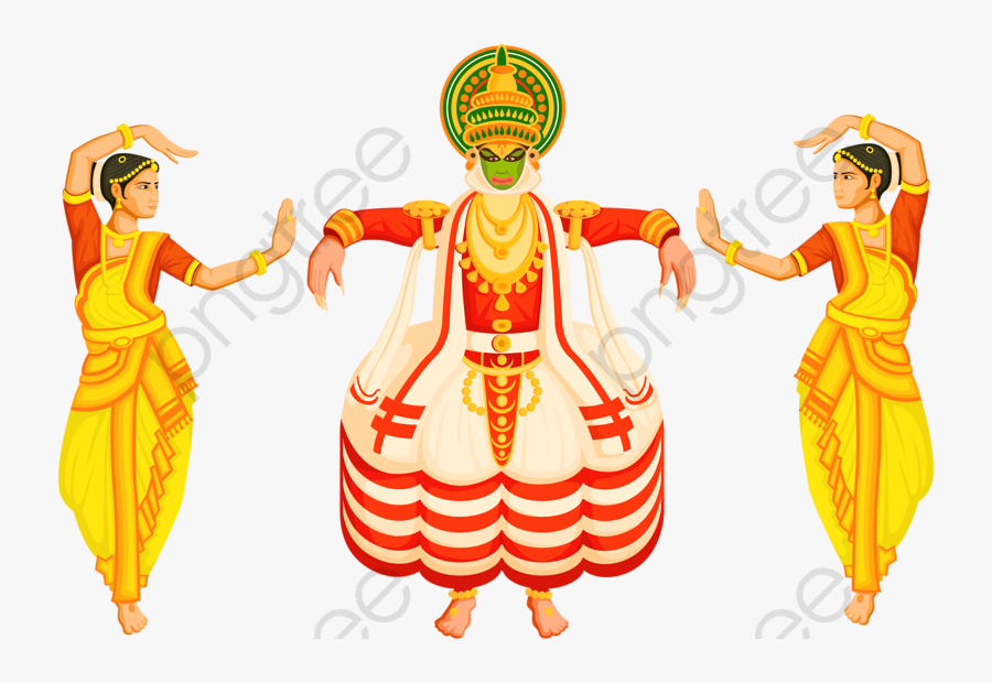 India Clipart Dance - Dances Of India Clipart, Transparent Clipart