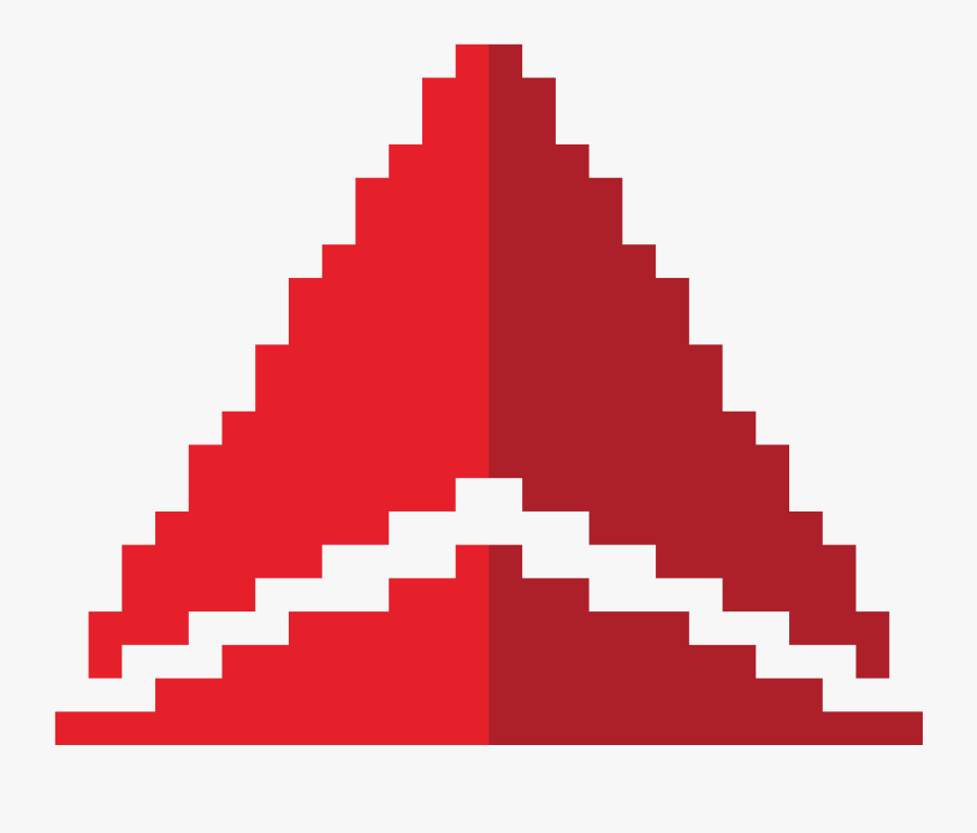 Delta Airlines Logo Pixelart, Transparent Clipart