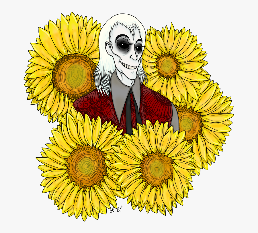 "jovial And Polite" - Sunflower, Transparent Clipart