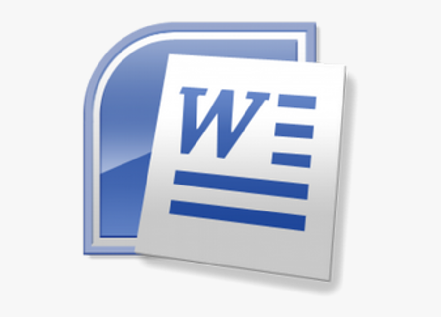 Picture Of Microsoft Word - Word 2007 Logo Png, Transparent Clipart