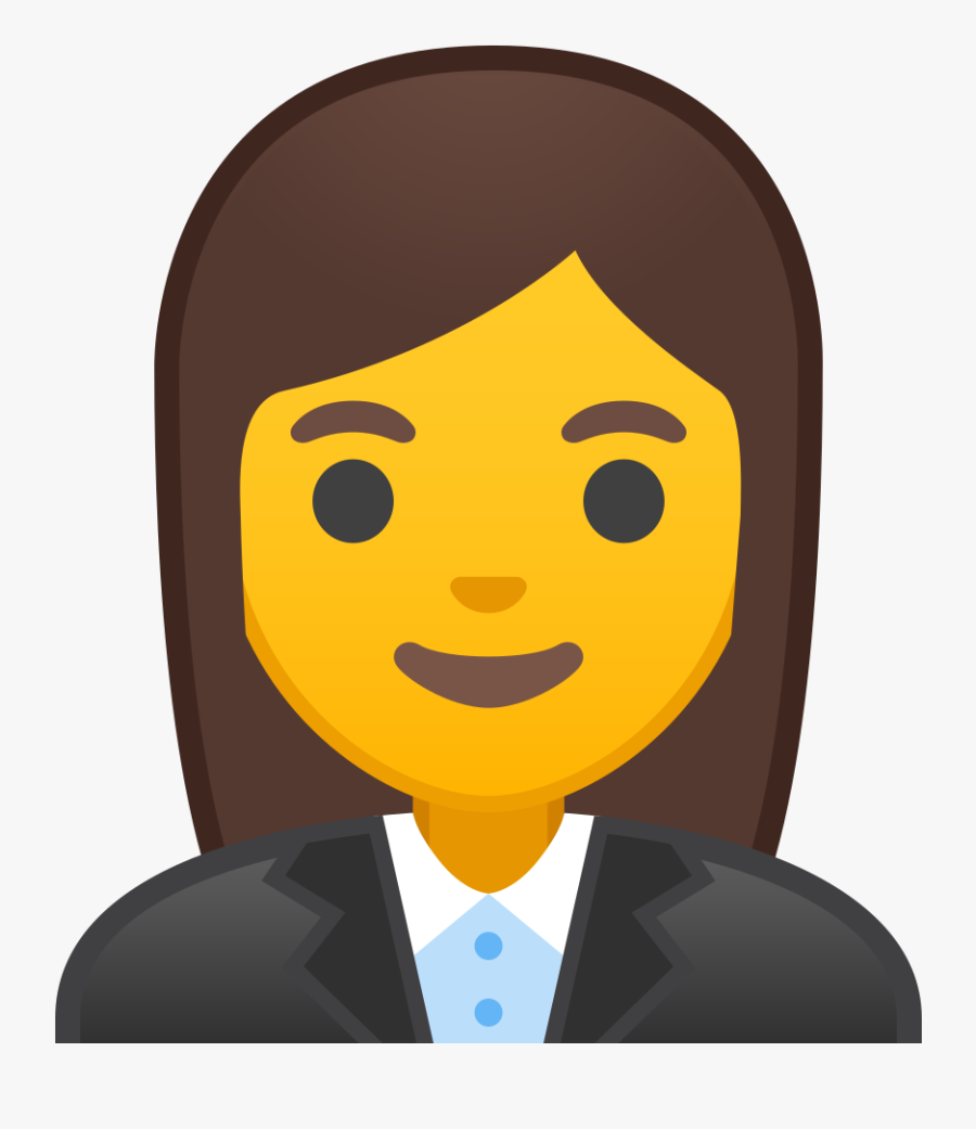 Woman Office Worker Icon - Girl Boy Man Woman, Transparent Clipart