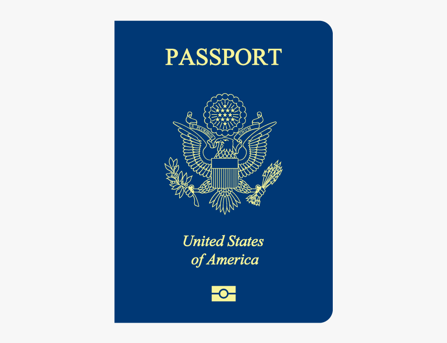Us Passport Vector Free, Transparent Clipart