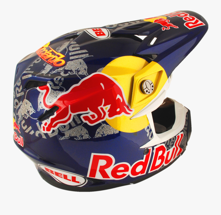 Fox Red Bull Motocross Helmet / Fox V4 Red Bull Tomas Fernandez Red