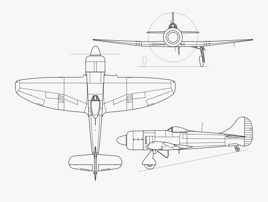 World War 2 Plane Blueprints, Transparent Clipart