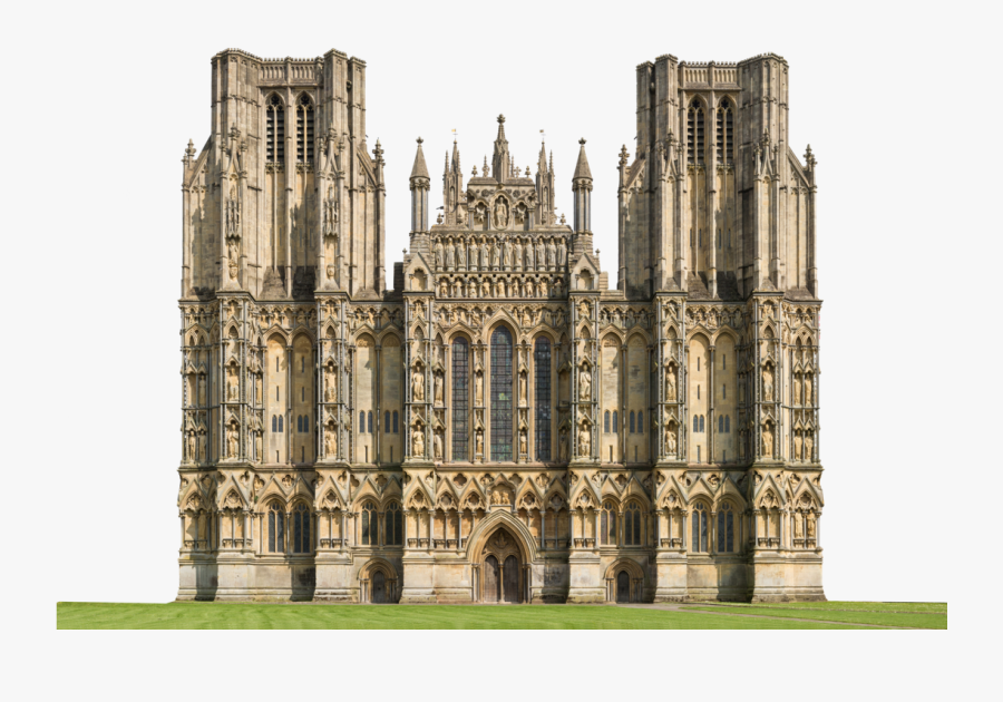 Wells Cathedral, Transparent Clipart