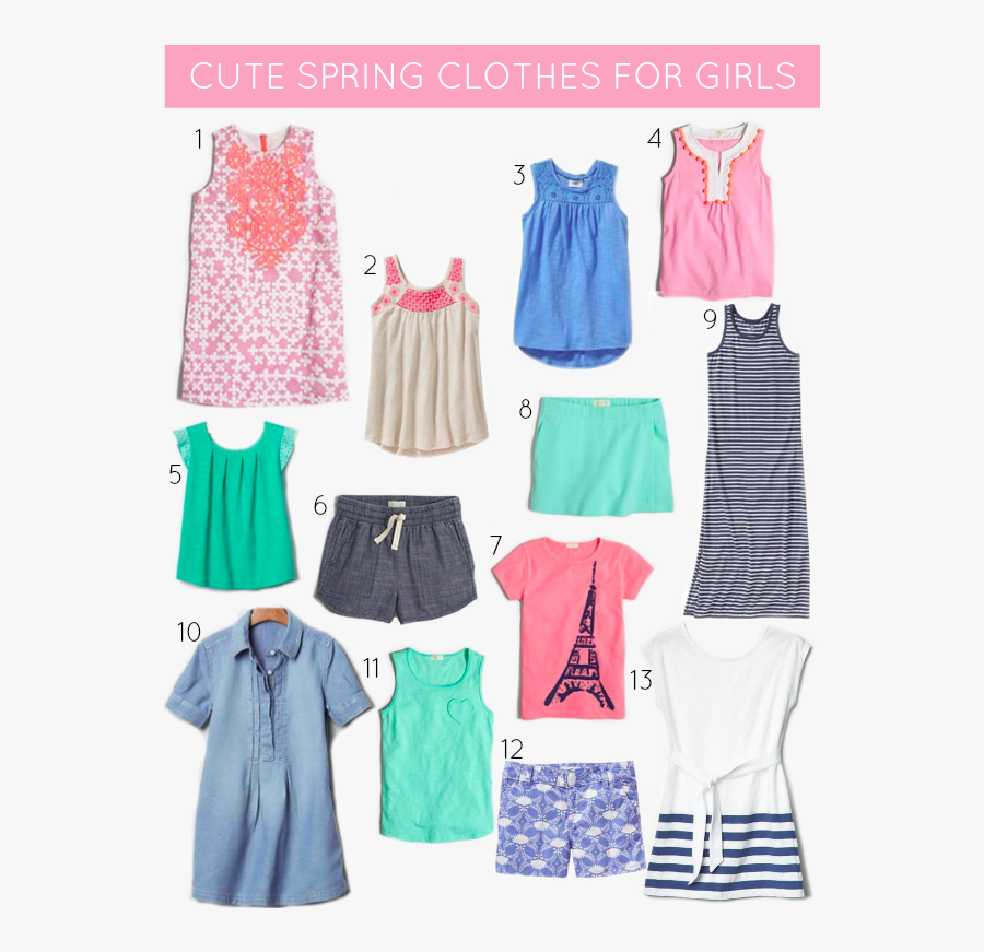 Transparent Cute Girl Png - Cute Girl Clothes Png , Free Transparent ...