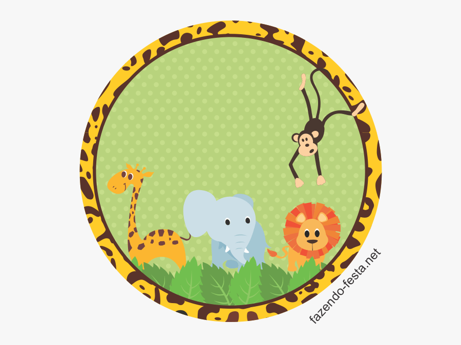 Transparent Safari Border Clipart - Safari Baby Shower Png, Transparent Clipart