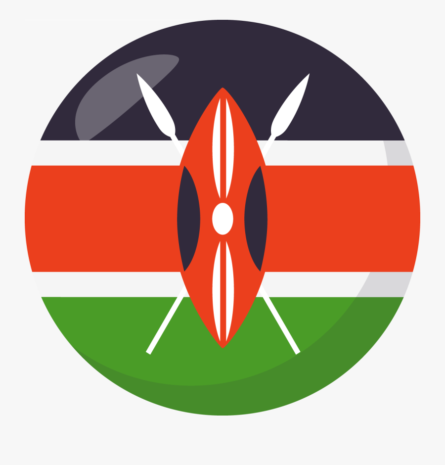 Torn Flag Clip Art - Kenyan Flag, Transparent Clipart