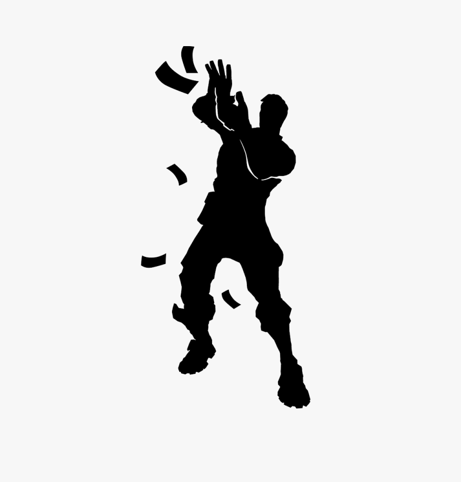 #bombastic #fortnite #emote #gaming #skin #skins #rare - Fortnite Dance Moves Silhouette, Transparent Clipart