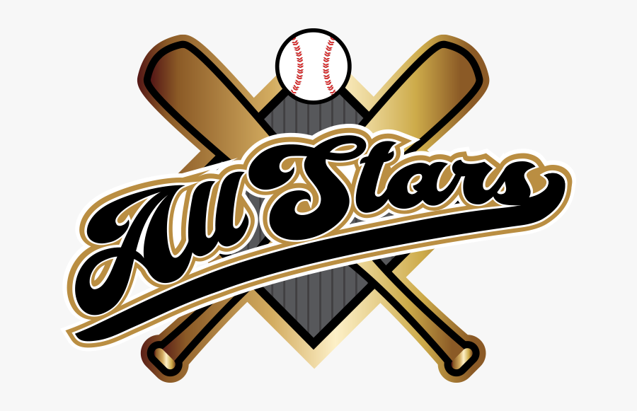 Baseball All Stars Logo, Transparent Clipart