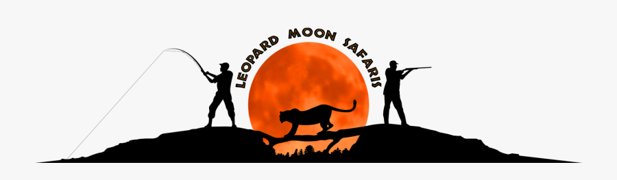 4 African Safari Animals Silhouettes - Leopard Moon Safaris, Transparent Clipart