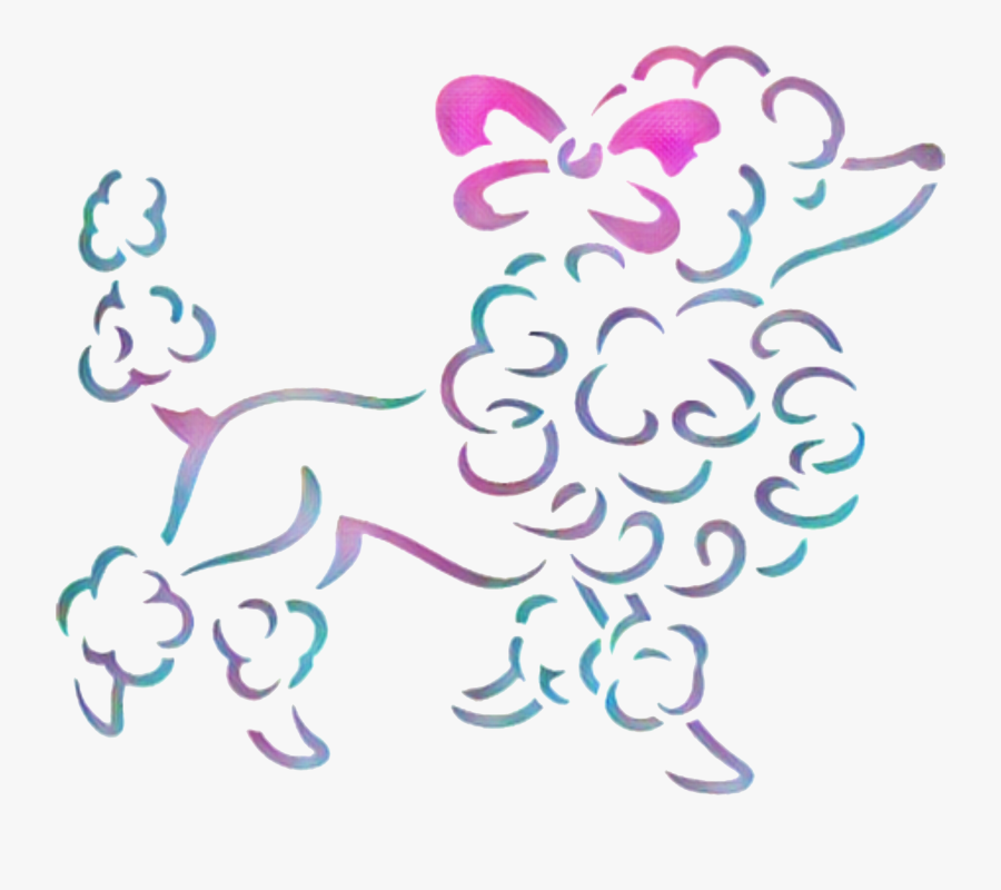 Pink Poodle Clip Art, Transparent Clipart
