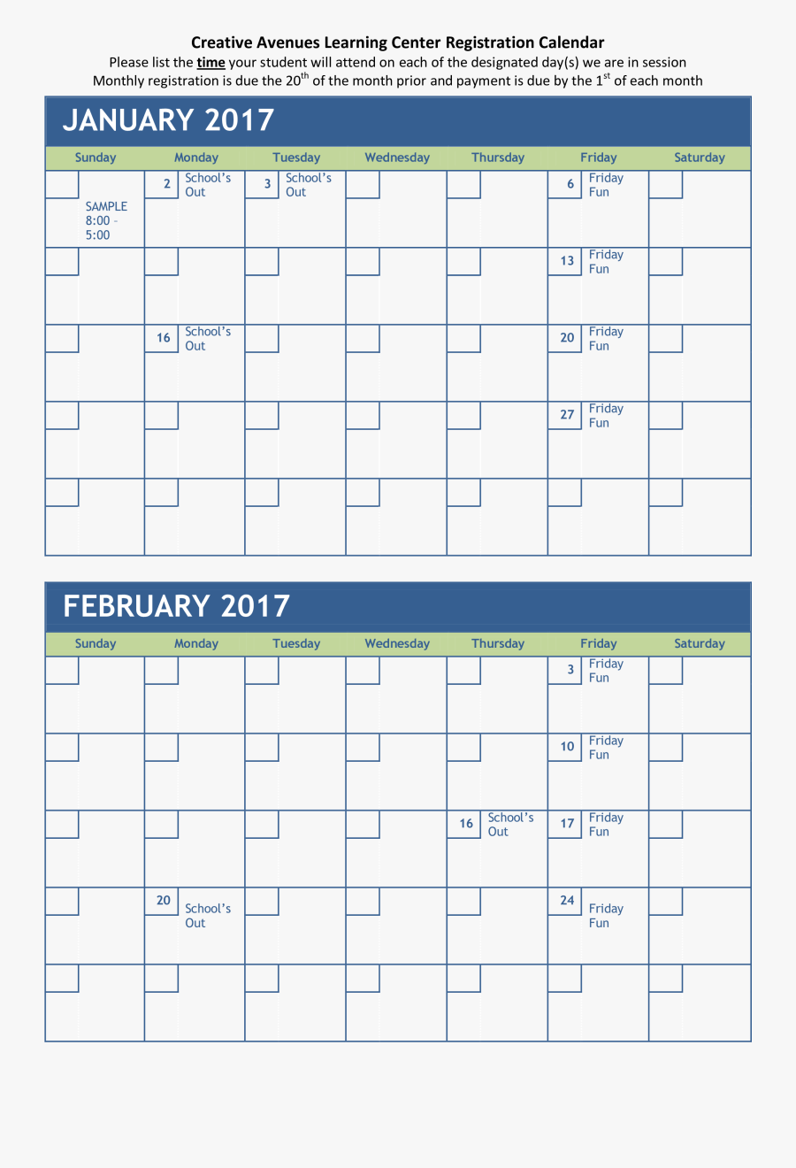 Clip Art Planning Calendar Per Month - Single Round Robin 8 Teams, Transparent Clipart