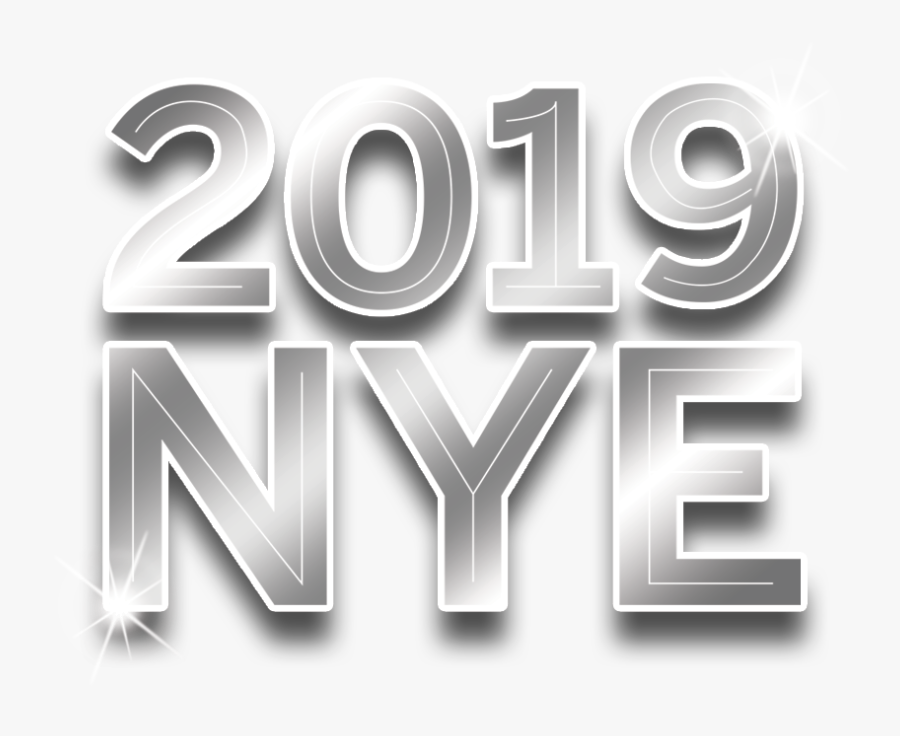 Transparent New Years Eve Png - New Year's Eve 2019 Logo, Transparent Clipart
