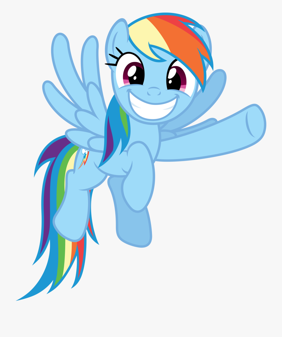 Rainbow Dash Rarity Pinkie Pie Twilight Sparkle Fluttershy - My Little Pony Pointing, Transparent Clipart