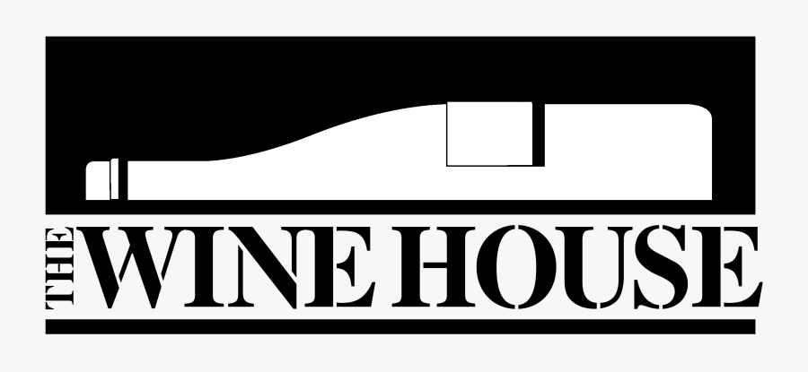 The Wine House Logo Black And White, Transparent Clipart