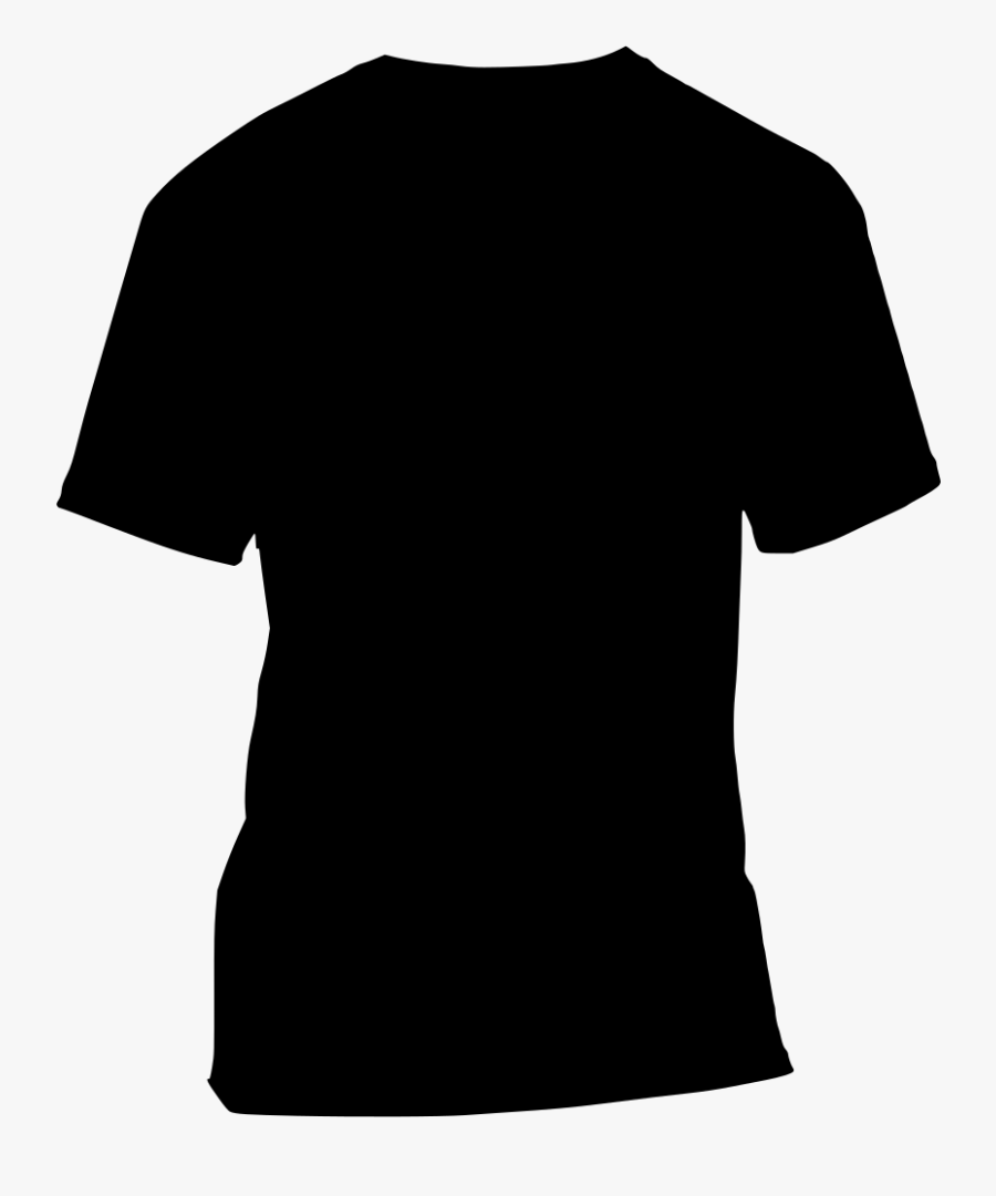 Tshirt Svg Blank - Black T Shirt Svg, Transparent Clipart