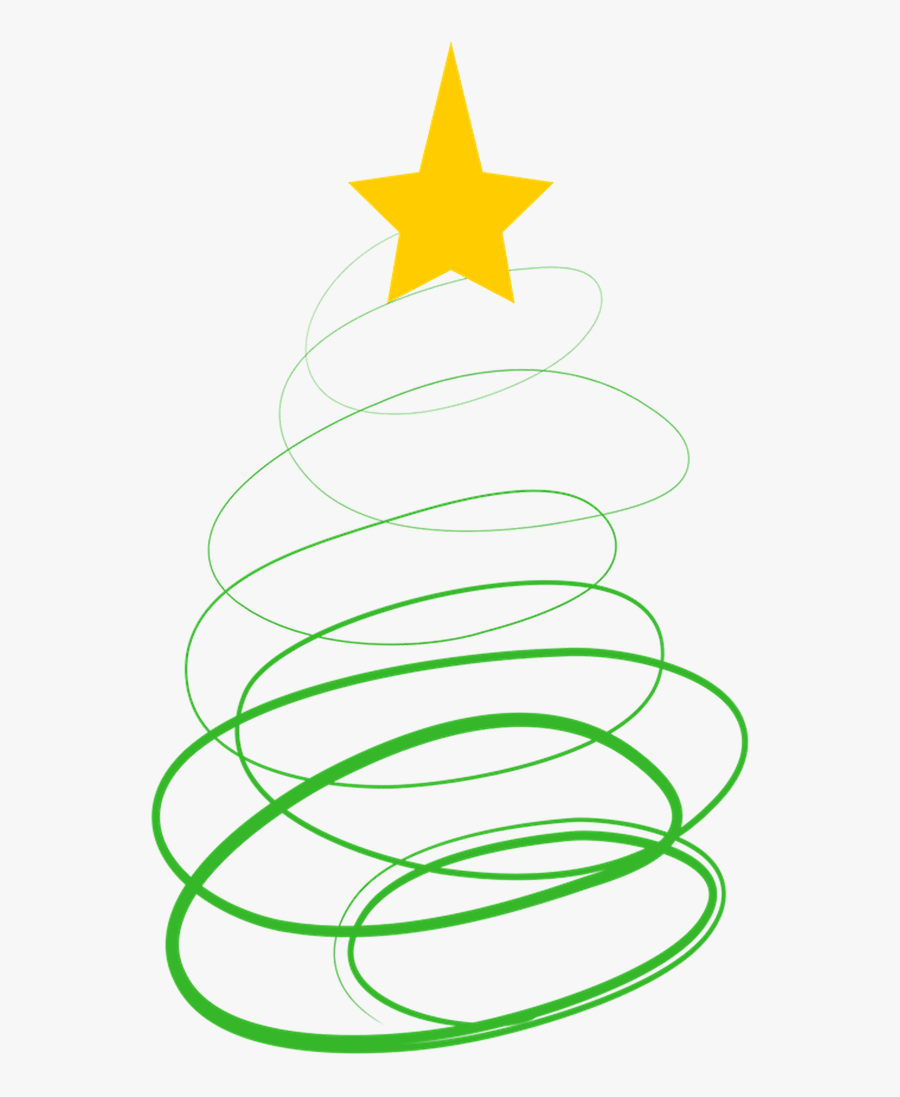 Christmas Tree Isolated Christmas Tree Isolated Free - Png Christmas Tree Swirl, Transparent Clipart
