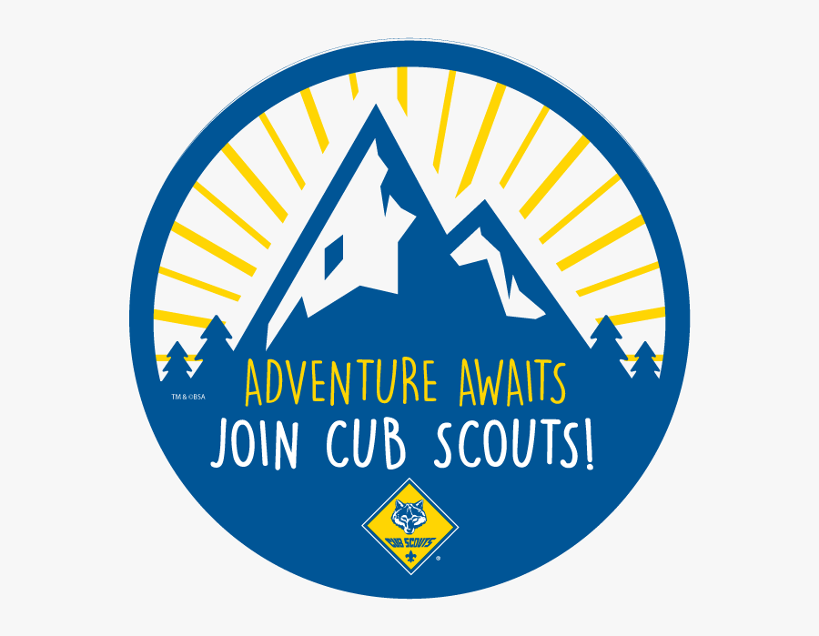 Adventure Awaits Join Cub Scouts, Transparent Clipart