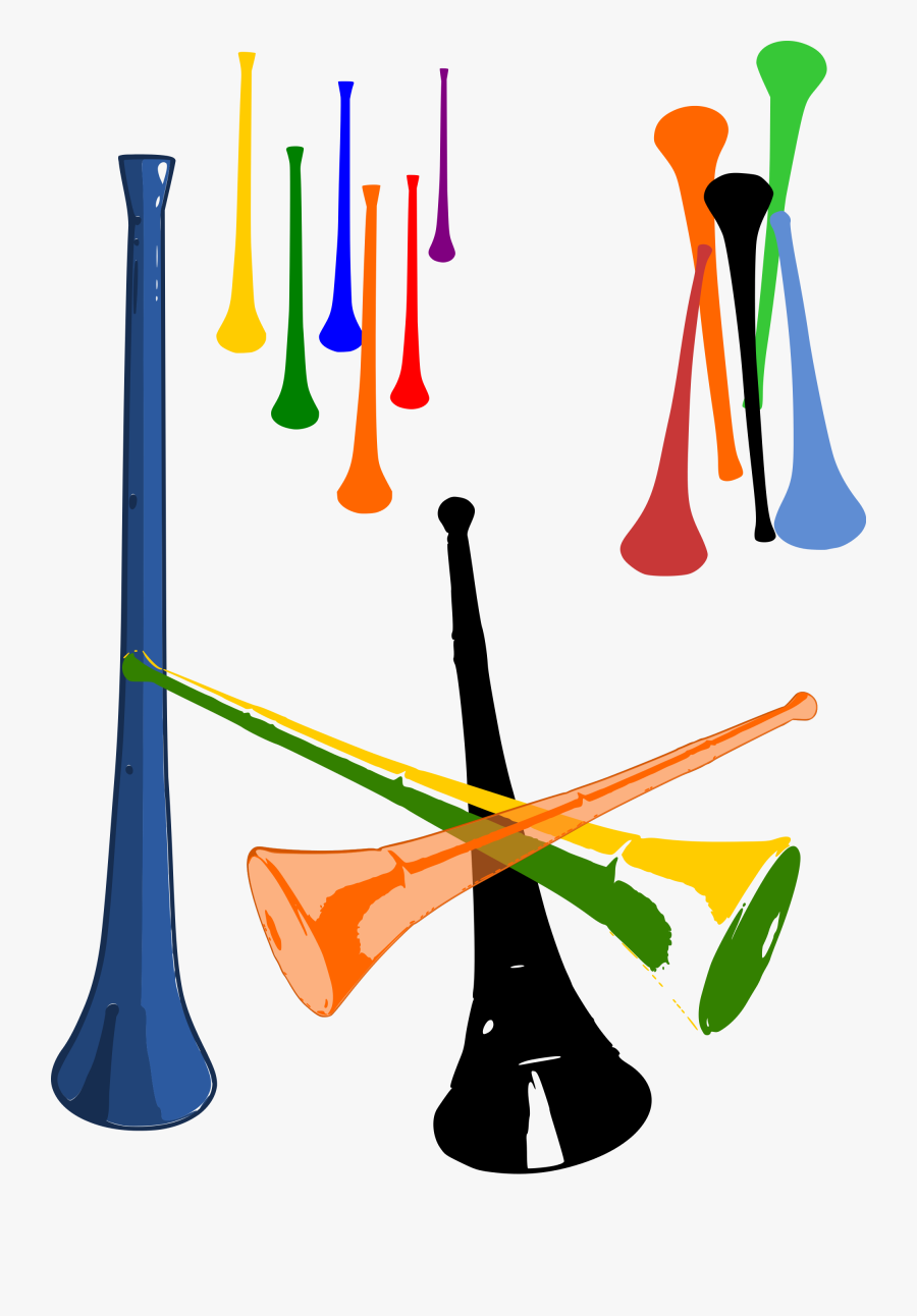 Types Of Musical Horns, Transparent Clipart