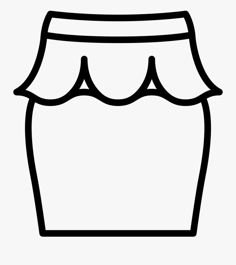 Dress Clothing Overskirt Hd Image Free Png Clipart - Skirt, Transparent Clipart