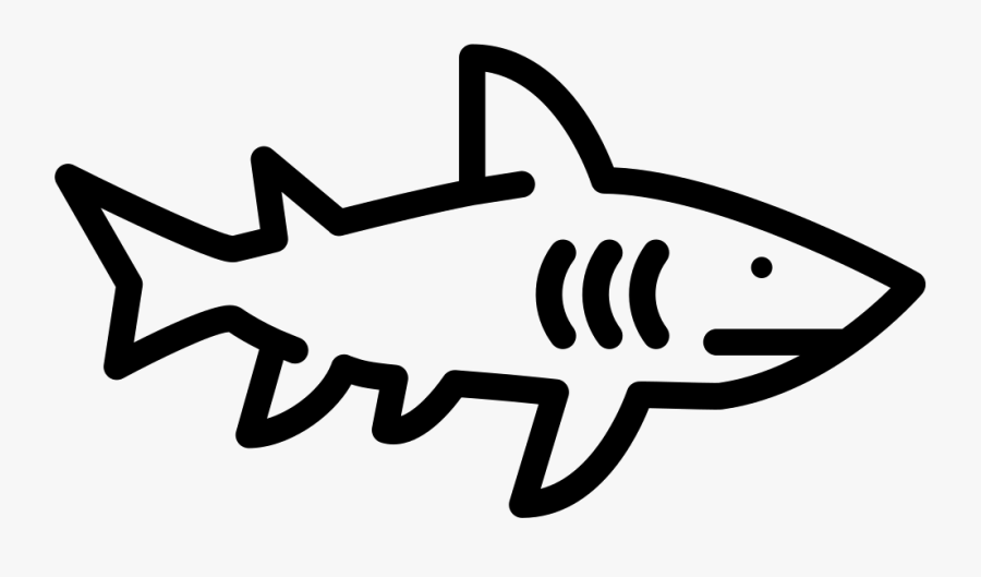 Danger, Move, Ocean, Sea, Shark Icon - Shark Facing Right Clipart, Transparent Clipart