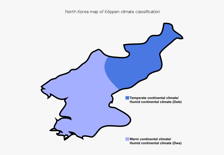 Hills Clipart Continental Climate - North Korea Koppen Climate, Transparent Clipart