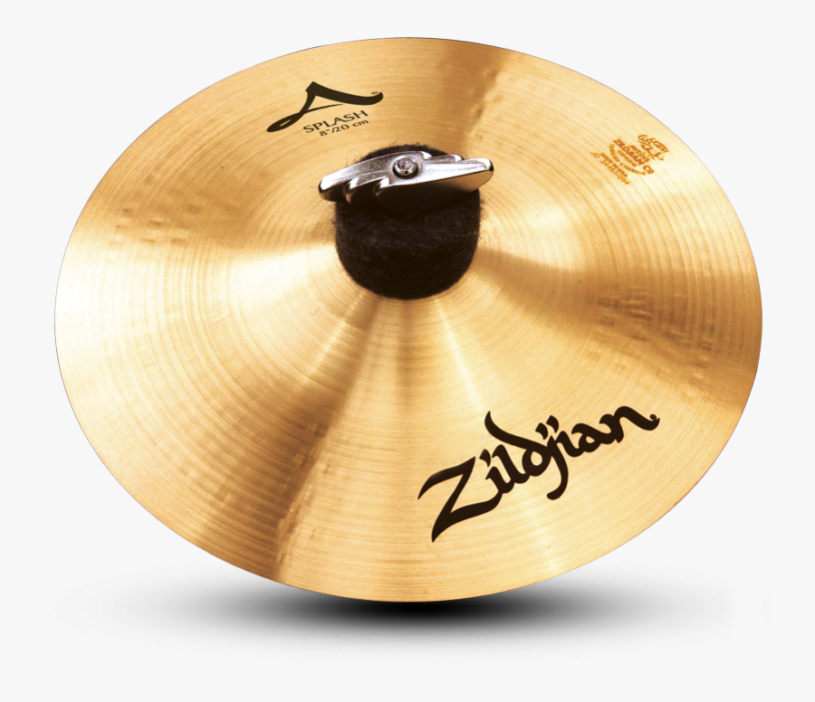 Transparent Cymbals Clipart - Zildjian Avedis Splash 8, Transparent Clipart