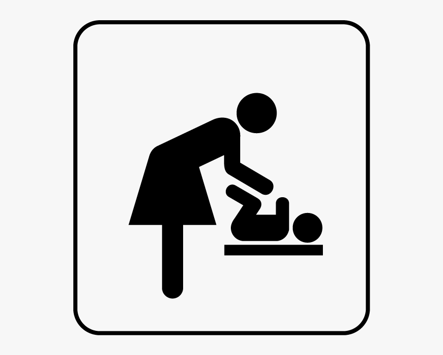 Image - Baby Changing Station Icon, Transparent Clipart