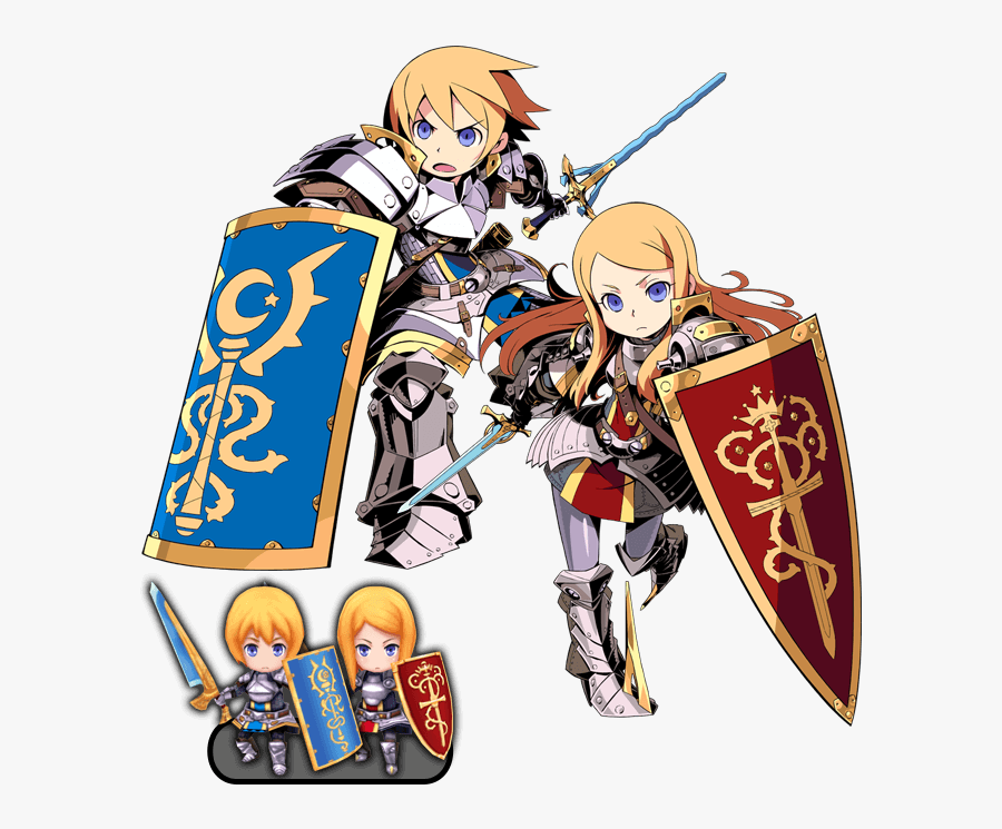 Pre Order Etrian Mystery Dungeon, A New Cross Over - Etrian Odyssey Protector Female, Transparent Clipart