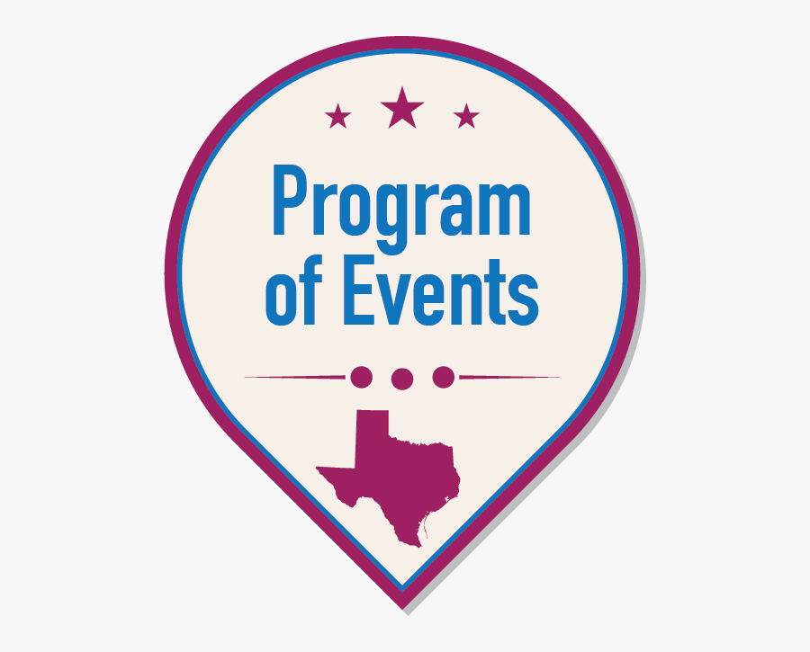Program Of Events - Circle, Transparent Clipart