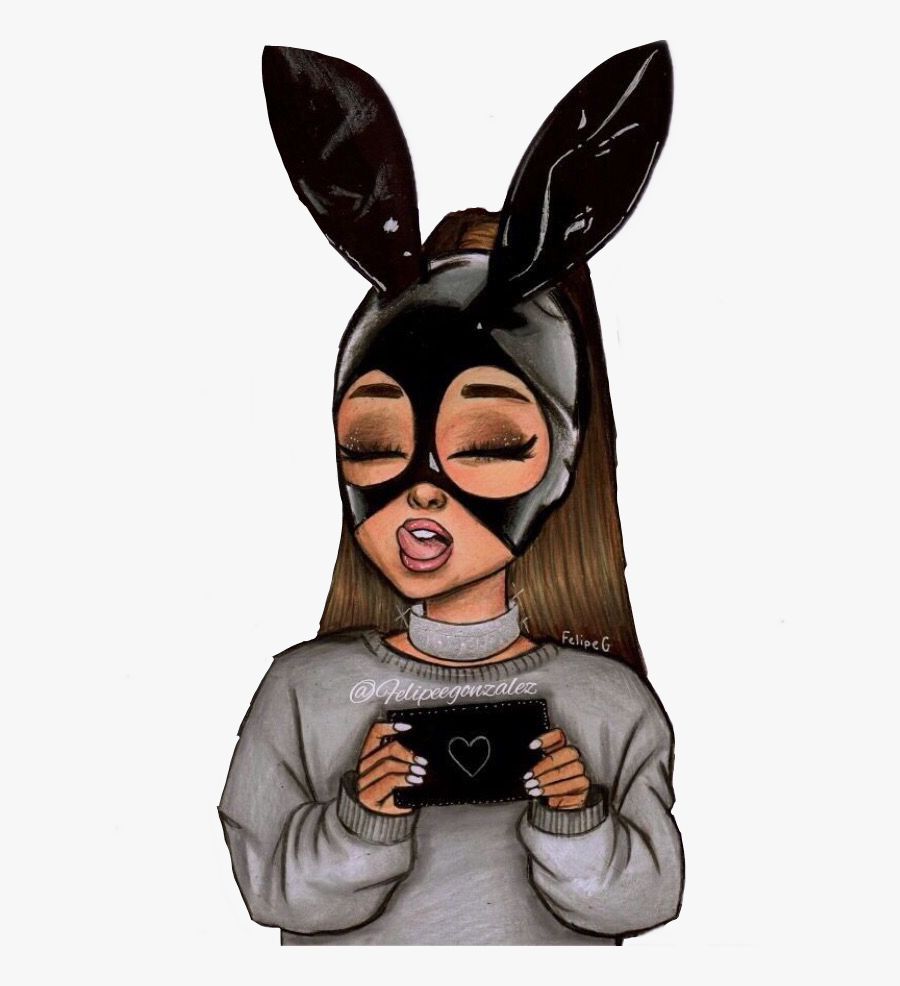 L I T T L E T H I N G S In Ariana Grande - Ariana Grande Drawing Cartoon, Transparent Clipart