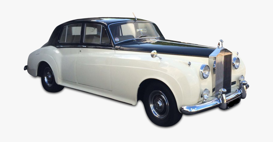 Vintage Wedding Car Png - Rolls Royce Silver Cloud Png, Transparent Clipart