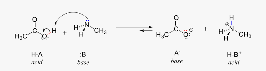 Acetic Acid And Methanamine, Transparent Clipart