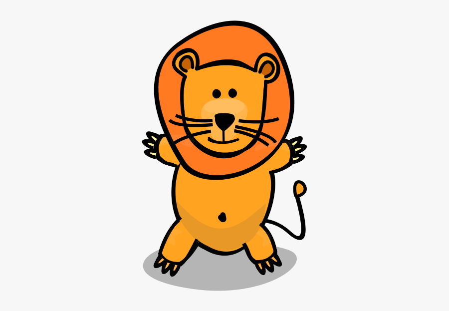 Cartoon Lion Wants A Hug , Free Transparent Clipart - ClipartKey