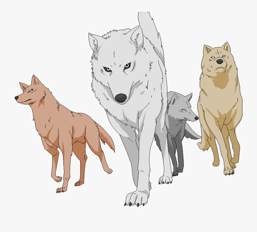 Wolf Pack Png Transparent Background - Wolf Pack Transparent Background, Transparent Clipart