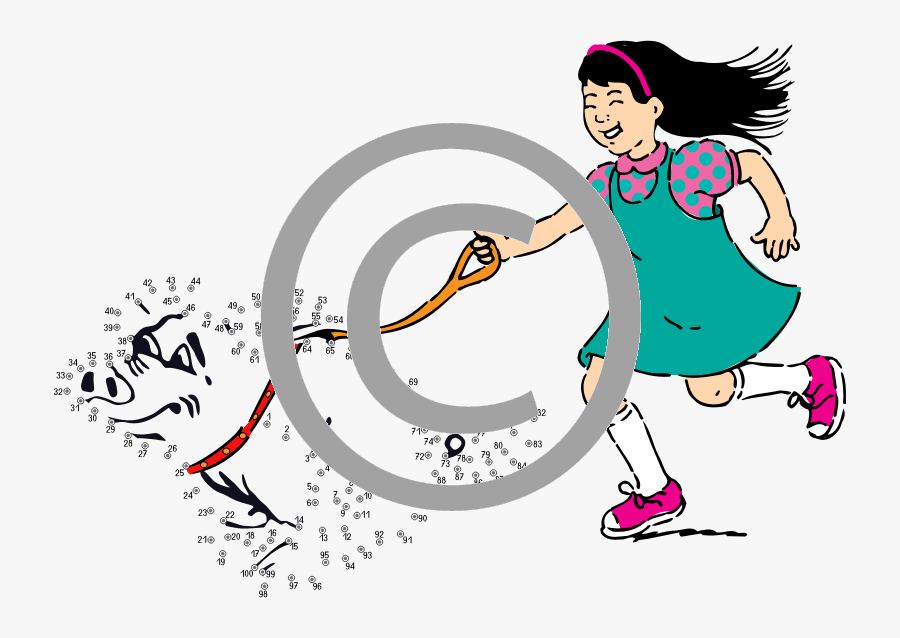 Take The Dog For A Walk, Transparent Clipart