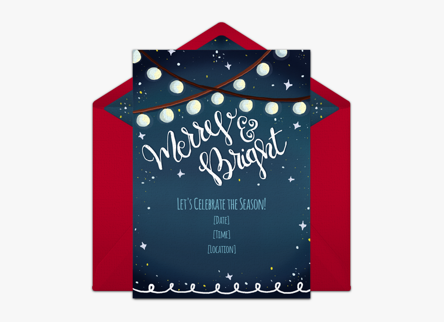 Clip Art Christmas Invitation Email - Christmas Card, Transparent Clipart