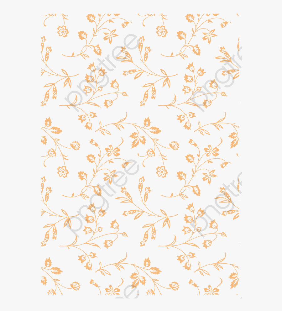 Ornate Floral Clothing Continuous - Wallpaper, Transparent Clipart