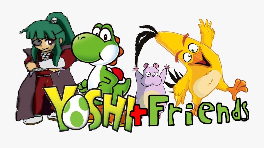 Transparent Friends Png - Yoshi Touch & Go Ds, Transparent Clipart