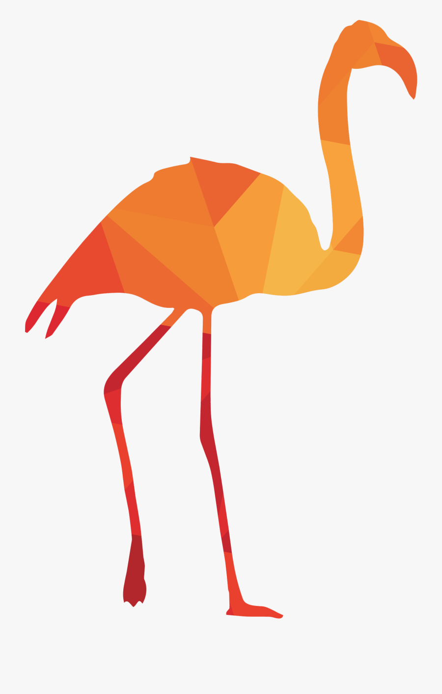 Crane Clipart Animal Story - Greater Flamingo, Transparent Clipart