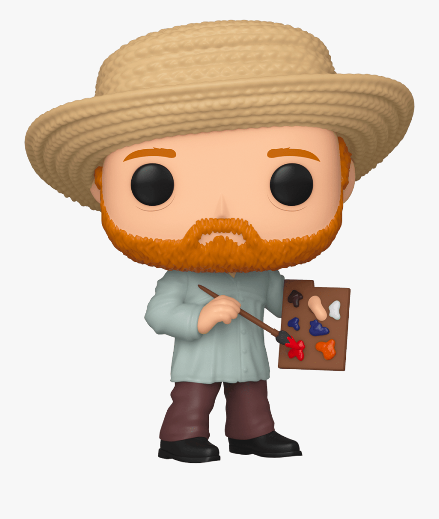 Vincent Van Gogh - Vincent Van Gogh Funko Pop, Transparent Clipart