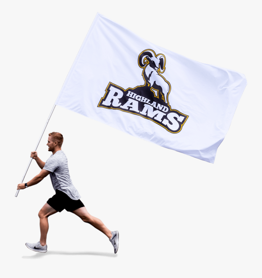 Custom Sports Flags, Transparent Clipart