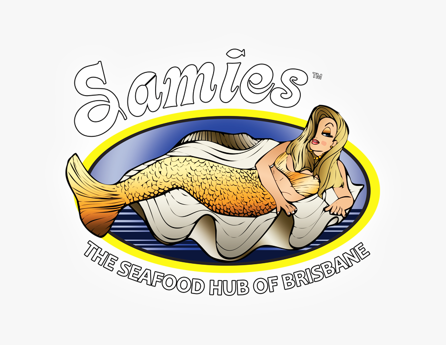 Samies Fresh Seafood Market - Samies Seafood Logo, Transparent Clipart