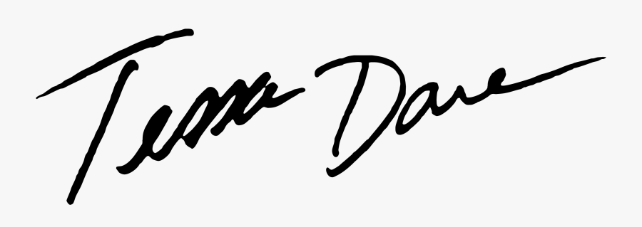 Tessa Dare Signature - Dare Signature, Transparent Clipart