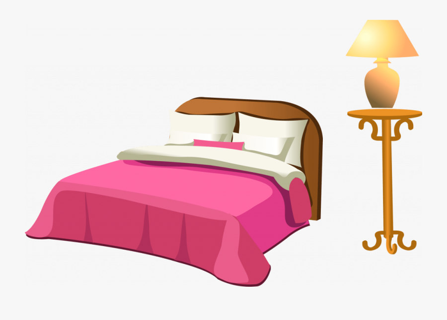 Bedroom Clipart Fancy - Clip Art Bed, Transparent Clipart