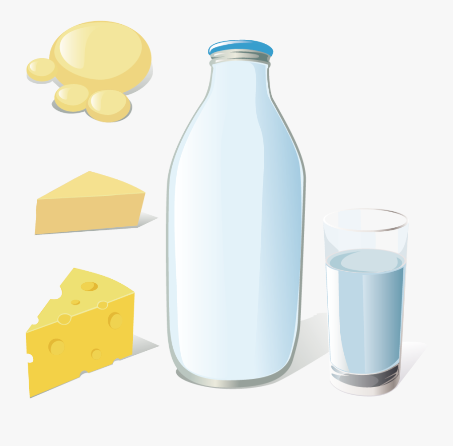 Transparent Milk Bottle Png, Transparent Clipart